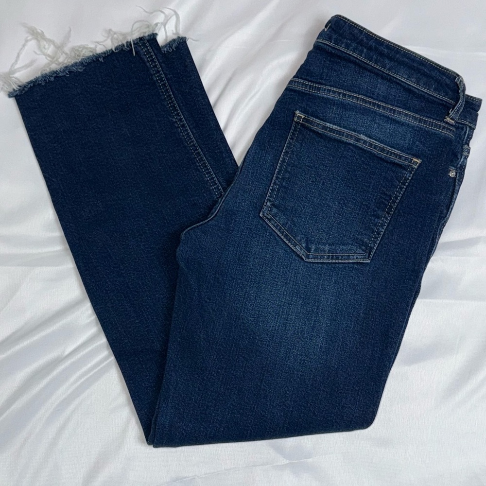 Free People Dark‎ Blue Jeans